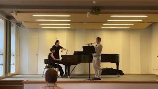 S Prokofiev Sonata for Flute and Piano in D Major Op94 1 Moderato [upl. by Westlund]