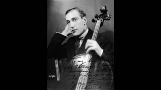 Gregor Piatigorsky cello  The Swan SaintSaens 1927 [upl. by Atteuqram187]