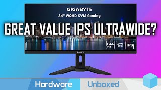 Gigabyte M34WQ Review Our New Favorite Gaming Ultrawide [upl. by Tavi]