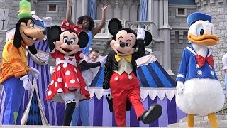 4K Dream Along With Mickey 2015 Magic Kingdom [upl. by Rimidalv]