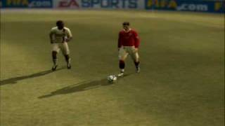 CRonaldo Special Skill Move FIFA 07 [upl. by Ydroj76]