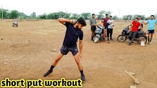 Shot put Workout amp Exercise  Gola Fek training Tricks  Shot Put Technique  fola fek practice [upl. by Arykahs133]