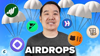 Top Crypto Airdrops That You Cant Miss How To Qualify [upl. by Allemap]