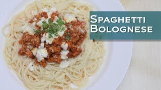 How To Make Spaghetti Bolognese  Learn To Cook In a Minute  Cooking Videos By Food Fiesta [upl. by Enerol]