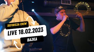 Definicja Crew  Bajka Live Tychy 23022023 Underground Pub [upl. by Leventis]