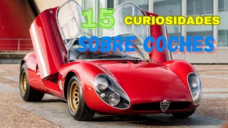 15 Curiosidades Sobre Coches que NO Conocías [upl. by Deedahs530]