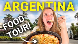 ARGENTINIAN FOOD TOUR in BUENOS AIRES ARGENTINA 🇦🇷 6 MustTry Dishes [upl. by Alenairam]