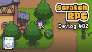 Scratch RPG  Devlog 02  Tile Layering amp Collisions [upl. by Sitnik]