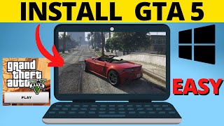 How to Download GTA 5 on PC amp Laptop  Install GTA V [upl. by Depoliti]