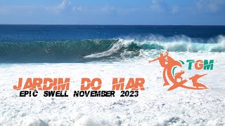 SURF Jardim do mar Madeira EPIC NOVEMBER SWELL [upl. by Nnylyam]