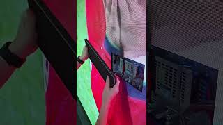 How to quickly repair your LED video wall ledscreen ledvideowalleagerled [upl. by Attolrahc]