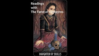 341436 Three of Scepters in Readings with The Tarot of Vampyres by Ian Daniels [upl. by Leffert]