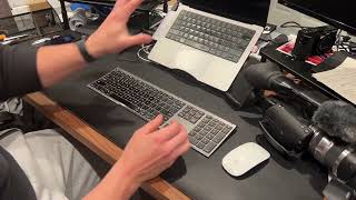 Clavier Bluetooth sans fil Macally pour Mac Examen dimensionnement compatibilité valeur [upl. by Wiggins]