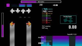 Stepmania Chart  FNF Deformation v11 [upl. by Enovad]