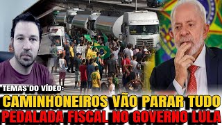 5 BOMBA GREVE GERAL DOS CAMINHONEIROS VÃO PARAR TUDO GOVERNO TEVE PEDALADA FISCAL IMPEACHMEN [upl. by Arakahs110]