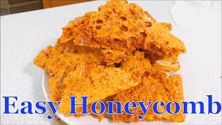 How to Make Honeycomb also known as Cinder Toffee or Hokey pokey [upl. by Thom26]