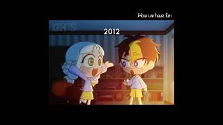 2012 vs 2024  GHSTORY  animation anime [upl. by Eednam]