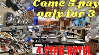 Unlimited food 4 star hotel exiting offer chennai OMR Regenta hotel [upl. by Revkah]