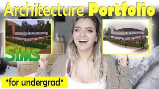 making freshman PORTFOLIO for ARCHITECTURE Admission  How to get into Architecture School [upl. by Preston809]