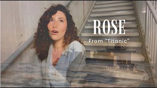 ROSES THEME FROM TITANIC in a Stairwell 🚢 [upl. by Cutlerr]