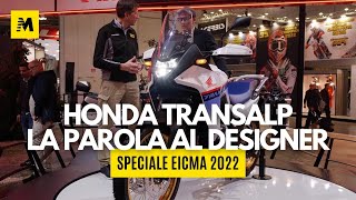 La Honda XL750 Transalp spiegata da Valerio Aiello il suo designer ENGLISH SUB [upl. by Petigny]