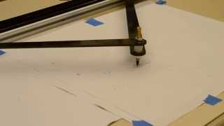 First Print  Single Axis Draw Bot [upl. by Ellerol]