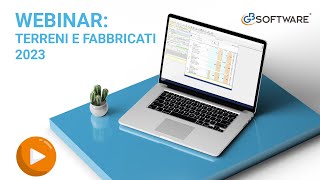 Webinar operativo Terreni e Fabbricati 2023  con GBsoftware [upl. by Ekul]