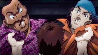 INTENSE SCENE Baki vs Oliva vs Guevara [upl. by Heydon]