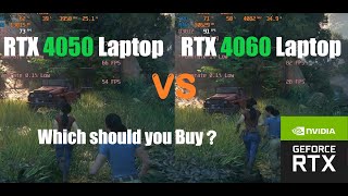 RTX 4050 Laptop vs RTX 4060 Laptop  Test in 14 Games [upl. by Dodd909]