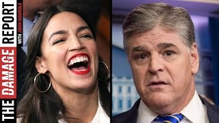 Alexandria OcasioCortez DESTROYS Sean Hannity [upl. by Genovera653]