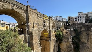 Setenil de las Bodegas El Pueblo de España incrustado en las Rocas [upl. by Wehtta]