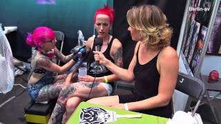 25 Tattoo Convention Berlin 2015 Deutsch [upl. by Deibel]