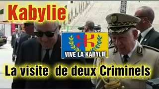 KABYLIE LA VISITE DE CRIMINELS À TIZI OUZOU [upl. by Niret]