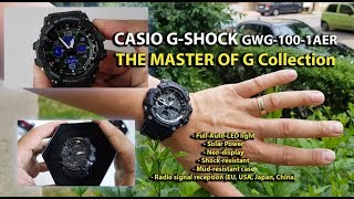 Casio GShock GWG1001AER MUDMASTER Solar MultiBand 6 review [upl. by Ahkeber]