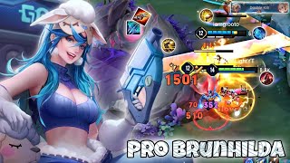 Brunhilda Dragon Lane Pro Gameplay  New Best Build  Arena of Valor Liên Quân mobile CoT [upl. by Jeramey]