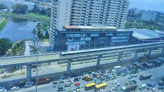 Bangalore Yellow Line Metro trial Run [upl. by Kalvin]