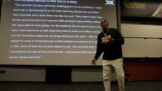 Deion Sanders RIPS Colorado players after reading a note from a professor  ESPN College Football [upl. by Gally]