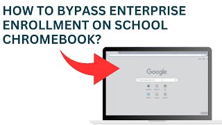 How To Bypass Enterprise Enrollment On School Chromebook Bypass Enterprise Enrollment Chromebook [upl. by Hebbe]