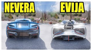 Forza Horizon 5 2000Hp Rimac VS 2000Hp Lotus [upl. by Ebeohp]