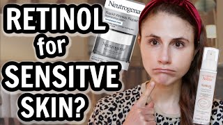 How to use RETINOL if you have SENSITIVE SKIN Dr Dray [upl. by Coppinger]