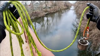 Epic Magnet Fishing Adventure Uncovering Hidden Treasure Beneath The Surface [upl. by Tobin]