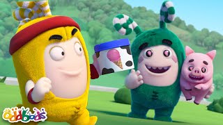 Corra pelo Sorvete 🍦  Oddbods Brasil  Desenhos Animados Engraçados em Português [upl. by Norward]