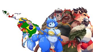 Furrys gorditos favoritos de Iván si tuvieran doblaje latino🇦🇷🇨🇱🇨🇺🇲🇽🇧🇴🇨🇴🇻🇪🇺🇾 [upl. by Ulrike]