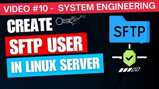 Create an SFTP user with the required permission in Linux  Secured FTP  SFTP with ACL [upl. by Skillern]
