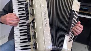 Acordeon Scandalli Brevetto 45 de voz italiano original 136 registros [upl. by Mcwilliams268]