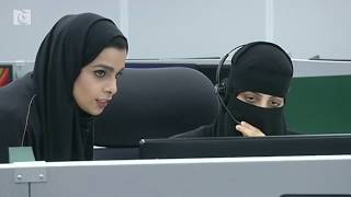 Saudi women take Mecca emergency role [upl. by Anidan]