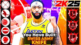 How to Make a Swiss Army Knife Build in NBA 2K25 Vol 2 [upl. by Siuqcram]