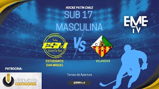 Sub 17 Masculina Estudiantil San Miguel vs Vilanova [upl. by Anali]