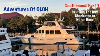 Motor Yacht Cruising on the ICW  Southbound Part 7 [upl. by Ecinom]