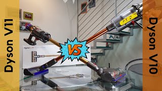 Recensione Dyson V11 VS Dyson V10  Il Migliore Aspirapolvere senza filo [upl. by Anelaj]